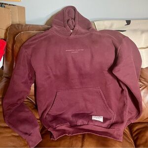 Comfrt Affirmation Collection Maroon/Berry Hoodie. NWOT